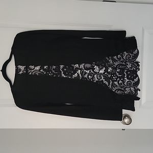 Kismet open front long sleeve shirt